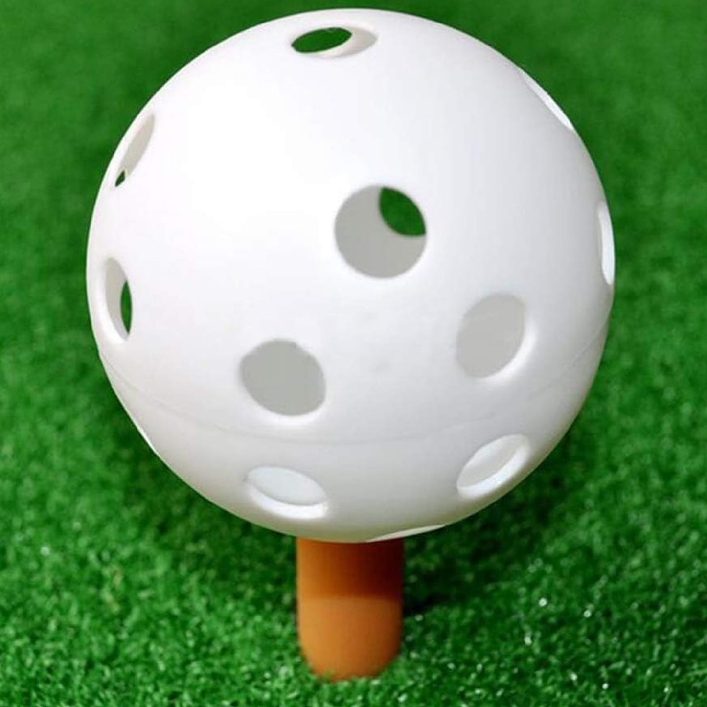 Faswin Plastic Practice Golf Balls, 41mm Hollow Airflow (100 Balls)
