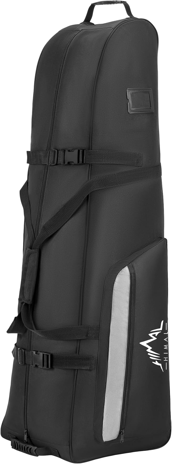 Himal Outdoors Soft-Sided Golf Travel Bag With Wheels, 600d Oxford Fabric | Water-Resistant 600d Oxford, Soft-Sided Design, Rolling Wheels, Excellent Zipper, Universal Fit, Airline Travel - Basic-Black