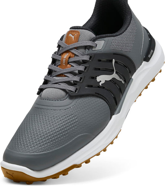 Puma Ignite Elevate 2 Men's Golf Shoes - Slate Sky-Puma Black-Green Glare
