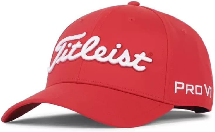 Titleist Golf Previous Season Tour Performance Hat - Red/white