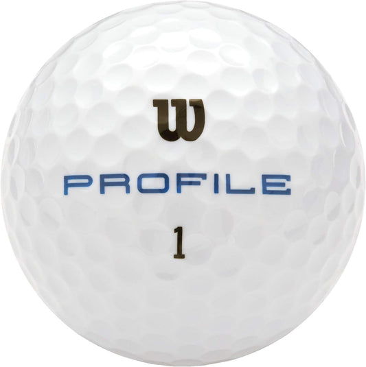 Wilson Profile Distance Golf Balls 36 Pack - White