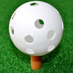 Faswin Plastic Practice Golf Balls, 41mm Hollow Airflow (100 Balls)
