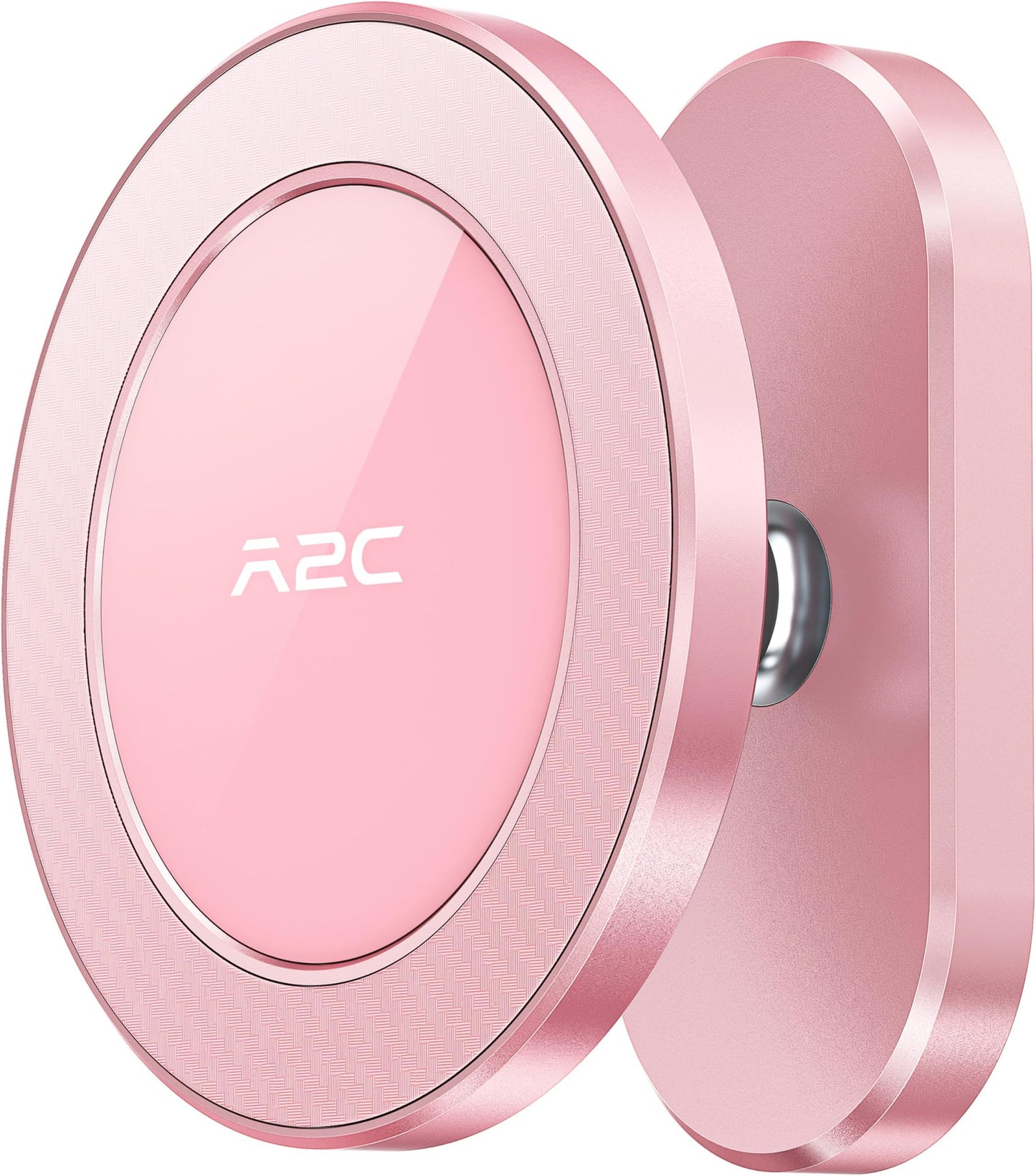 A2c Alloy Magnetic Golf Cart Phone Holder For Magsafe Iphone, Unique Fathers Day Golf Gifts For Men Dad Him Husband Ladies Her Golfers, Golf Accessories Essentials Gadgets Fits Ezgo, Club Car, Yamaha - Pink