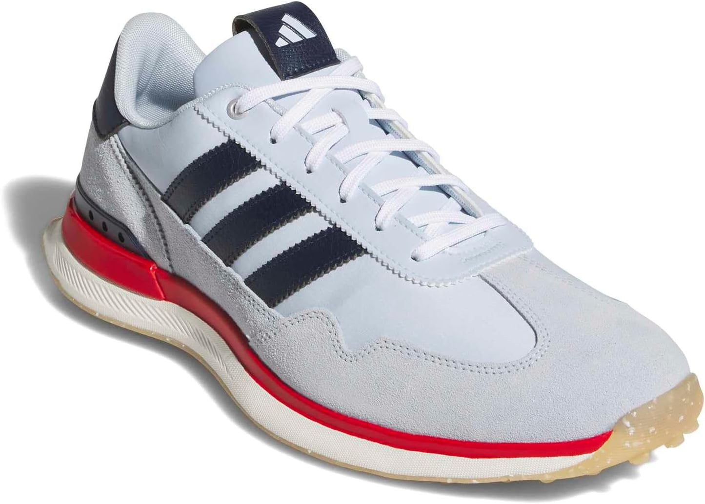Adidas Golf Men's S2g 26 Textile Spikeless Golf Shoes - Crystal Sky/collegiate Navy/better Scarlet