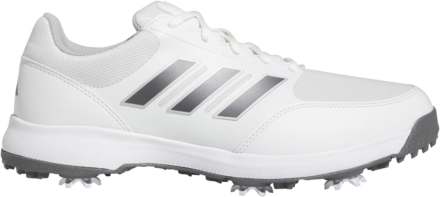 Adidas Men's Tech Response 3.0 Golf Shoes - Footwear White/dark Silver Metallic/silver Metallic