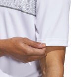 Adidas Mens Core Chest Stripe Polo Shirt - White