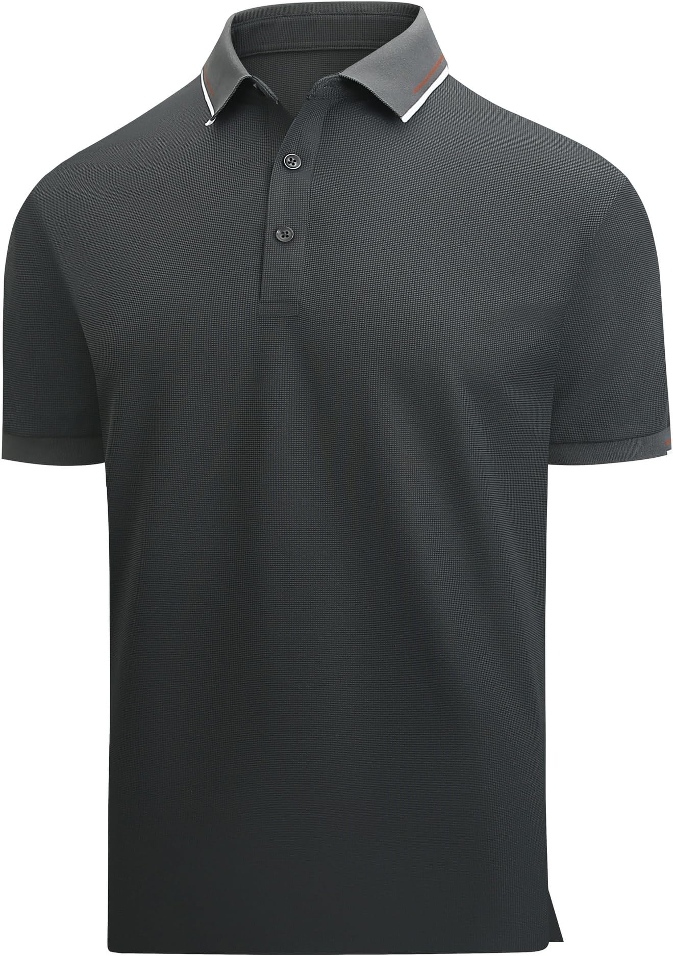 Alex Vando Mens Golf Shirt Moisture Wicking Quick-Dry Short Sleeve Polo | Upf40,soft & Stretch,sweat Resistant,multi-Scene Sports & Office Apparel - Green