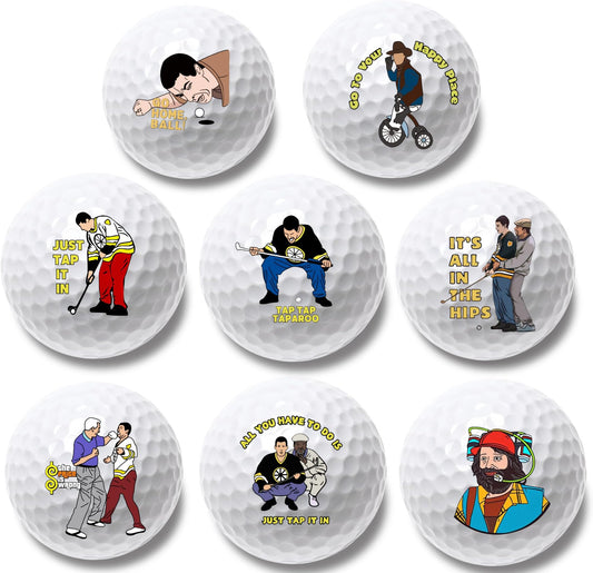 Artpreti Funny Golf Balls For Birthday, Novelty Golfer Gift For Dad Coworkers Golfers Golf Lovers - 8