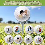Artpreti Funny Golf Balls For Birthday, Novelty Golfer Gift For Dad Coworkers Golfers Golf Lovers - 8
