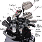 Ask Echo T-Lock Golf Cart Bag, Quiet 14-Way Full-Length Divider | Keeps Every Club Protected, Organized And Easy To Access.smart Pocket Layout Keeps Every Essential Within Easy Reach - Grey