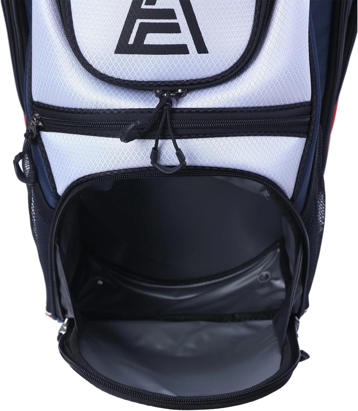 Ask Echo T-Lock Golf Cart Bag, Quiet 14-Way Full-Length Divider | Keeps Every Club Protected, Organized And Easy To Access.smart Pocket Layout Keeps Every Essential Within Easy Reach - Grey