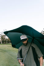 Blunt Sport Windproof Golf Umbrella – 58" Large Sports Umbrella For Wind And Rain, Durable Design For Sporting Events, Heavy Duty, Uv Protection - Forest Green - Forest Green