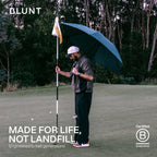 Blunt Sport Windproof Golf Umbrella – 58" Large Sports Umbrella For Wind And Rain, Durable Design For Sporting Events, Heavy Duty, Uv Protection - Forest Green - Forest Green