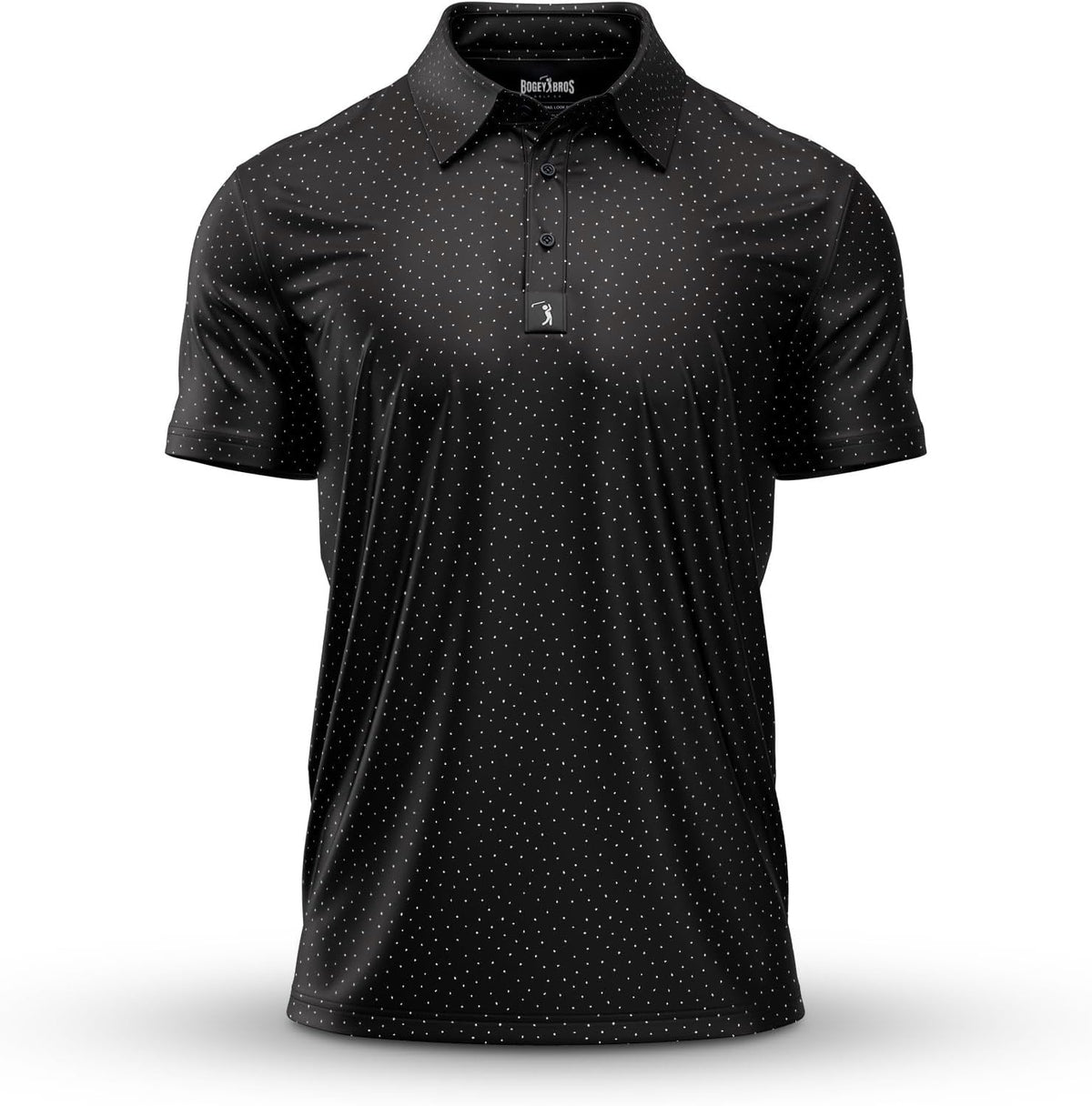 Bogey Bros Golf Polo Shirt For Men – 4 Way Stretch Short Sleeve, Upf 50, Moisture Wicking Athletic Fit - Dingleberry Doodles
