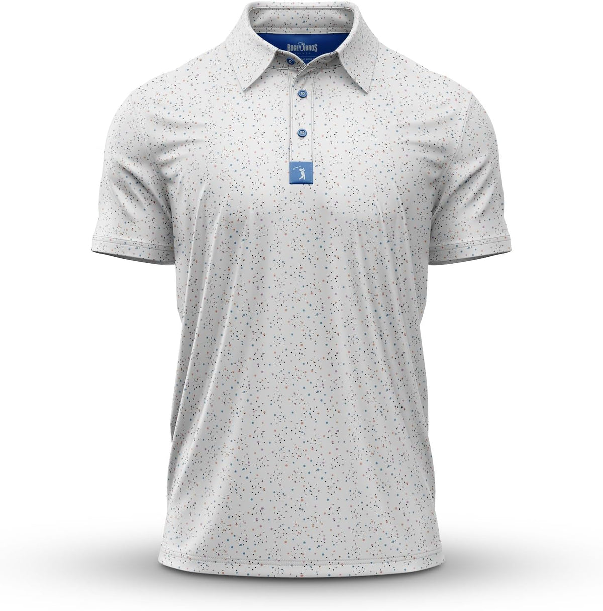Bogey Bros Golf Polo Shirt For Men – 4 Way Stretch Short Sleeve, Upf 50, Moisture Wicking Athletic Fit - Gobs Of Glory