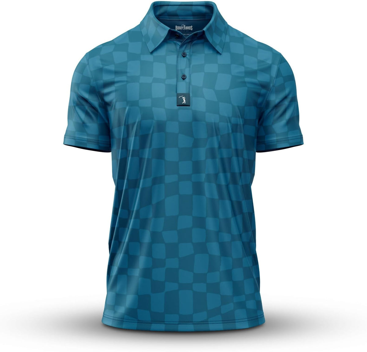 Bogey Bros Golf Polo Shirt For Men – 4 Way Stretch Short Sleeve, Upf 50, Moisture Wicking Athletic Fit - Checked Out