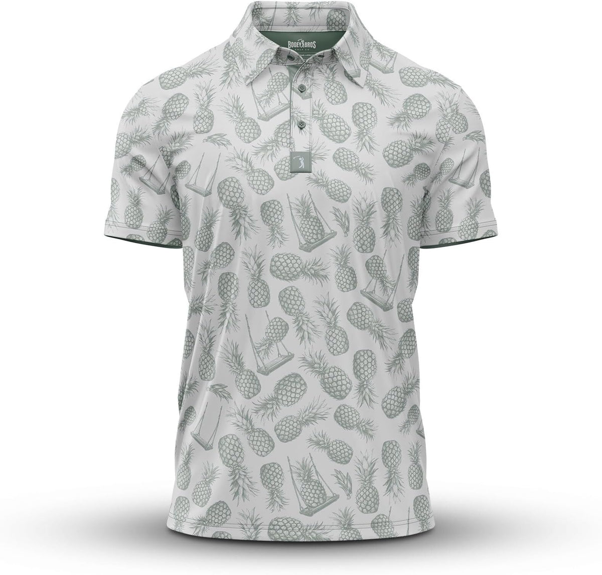 Bogey Bros Golf Polo Shirt For Men – 4 Way Stretch Short Sleeve, Upf 50, Moisture Wicking Athletic Fit - The Aloha Exchange