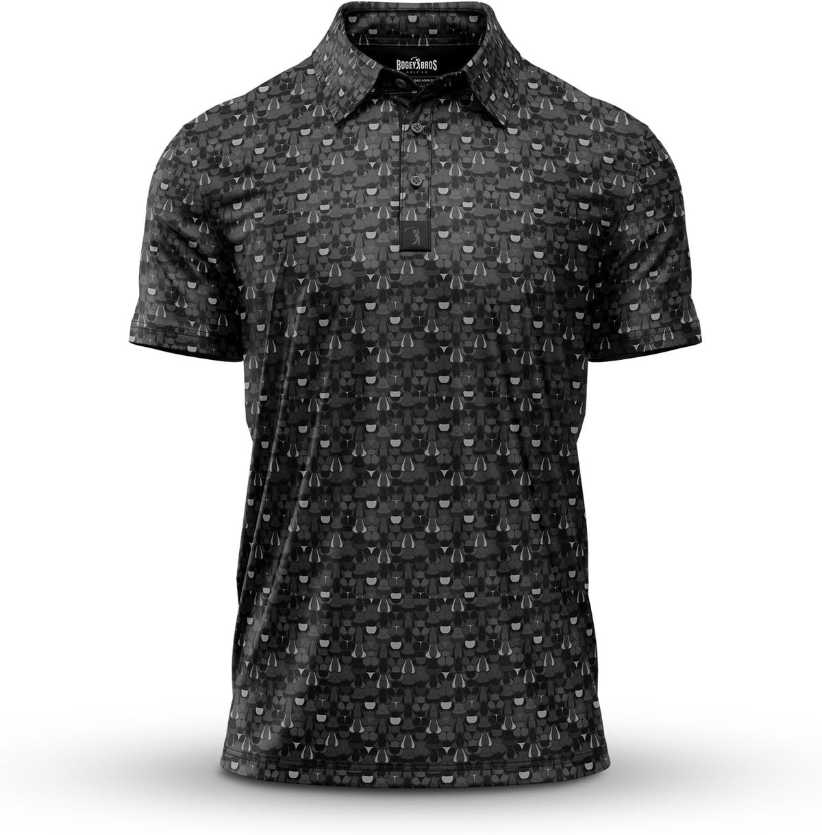 Bogey Bros Golf Polo Shirt For Men – 4 Way Stretch Short Sleeve, Upf 50, Moisture Wicking Athletic Fit - T&a - Fitty Shades