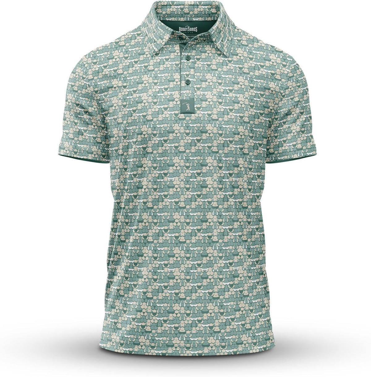 Bogey Bros Golf Polo Shirt For Men – 4 Way Stretch Short Sleeve, Upf 50, Moisture Wicking Athletic Fit - T&a - Luscious