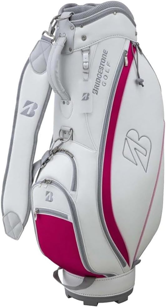 Bridgestone Golf Bg-100l Golf Club Set, Women's Clubs With Caddy Bag, Set Of 8 Clubs - Pink