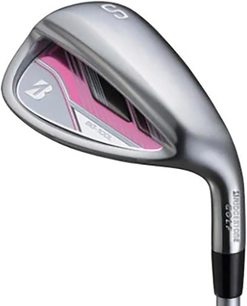 Bridgestone Golf Bg-100l Golf Club Set, Women's Clubs With Caddy Bag, Set Of 8 Clubs - Pink