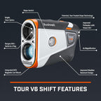 Bushnell Tour V6 Shift Laser Rangefinder with Slope Compensation