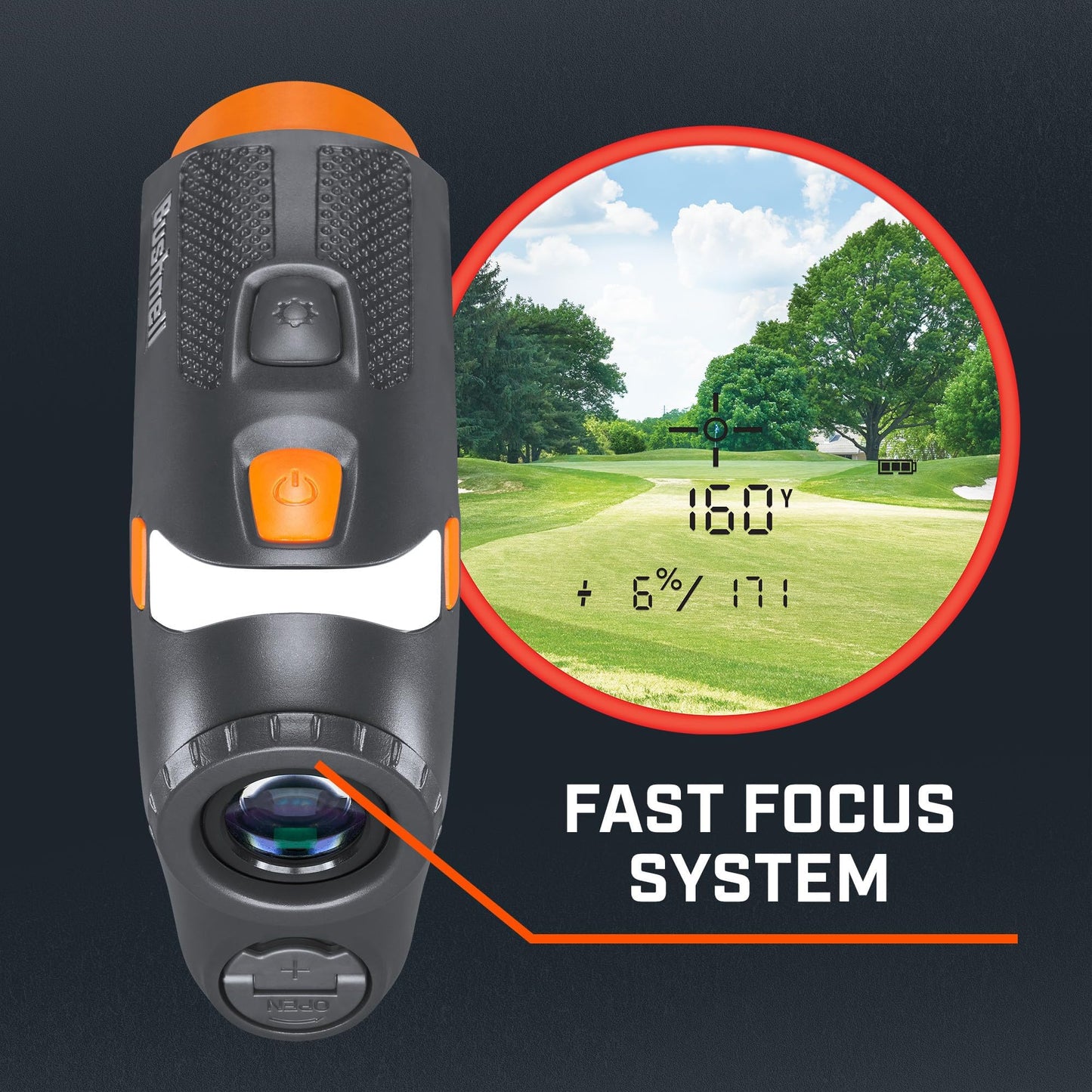 Bushnell Tour V6 Shift Laser Rangefinder with Slope Compensation