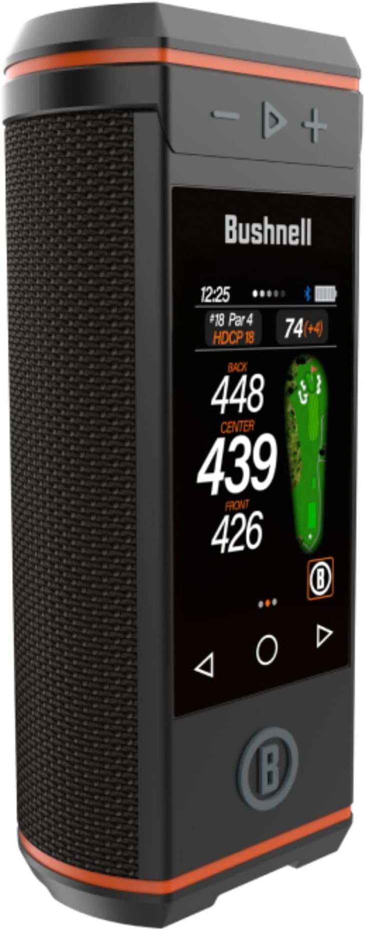 Bushnell Wingman HD GPS Speaker with Color Touchscreen and Magnetic Cart Mount