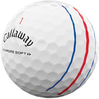Callaway Golf 2022 Chrome Soft Golf Balls (true Track (red/blue) - Triple Track (white)