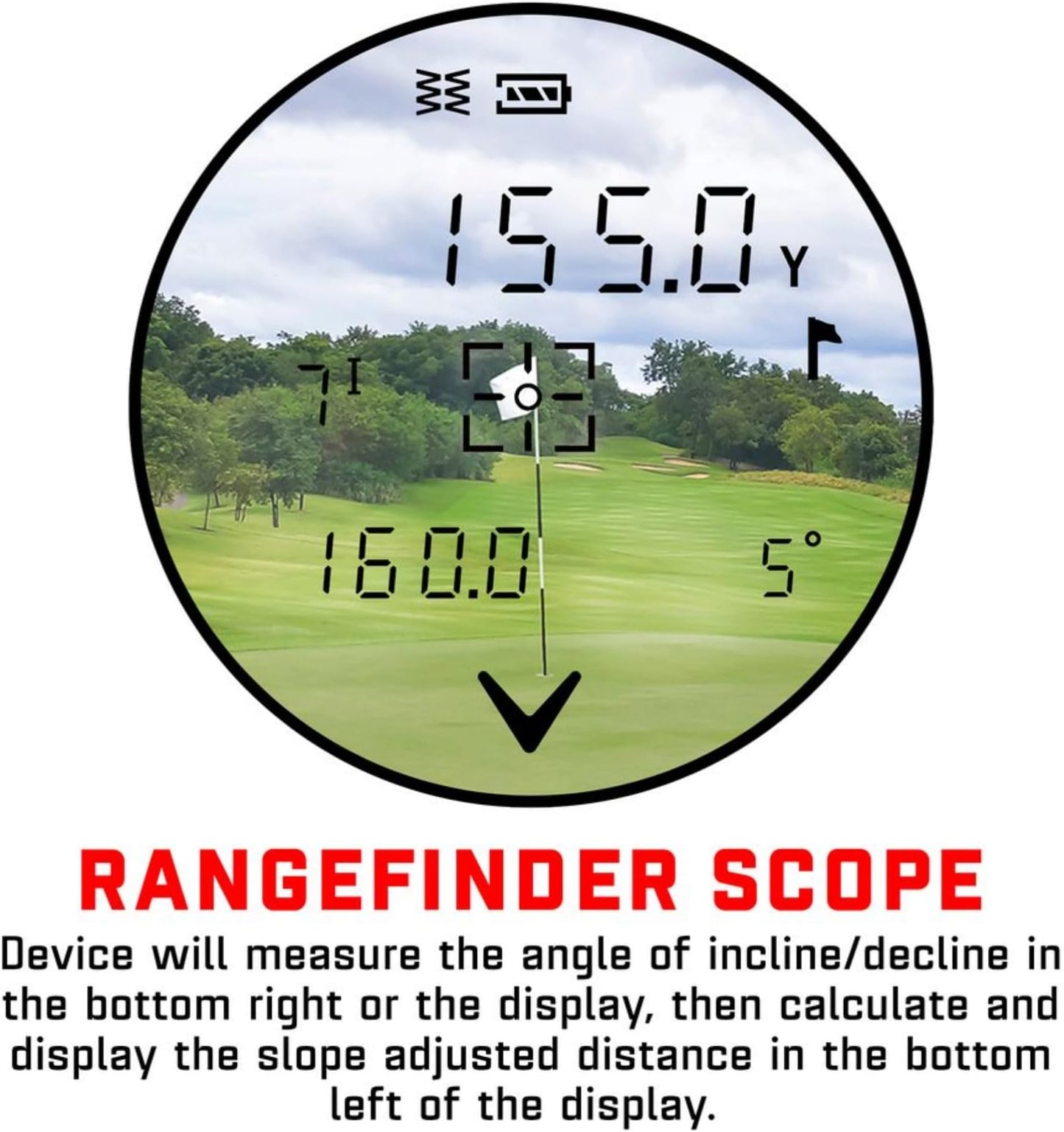 Callaway 300 Pro Laser Rangefinder with Slope Measurement