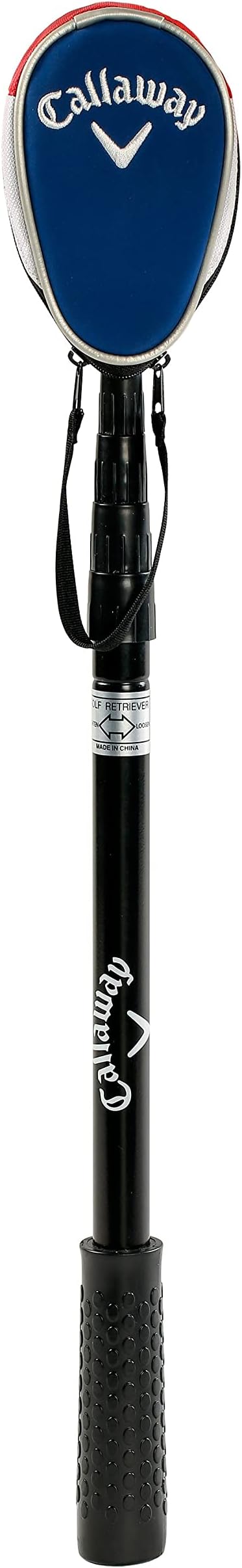 Callaway Golf Ball Retriever For Water, Telescopic With Dual-Zip Headcover - 6 Feet
