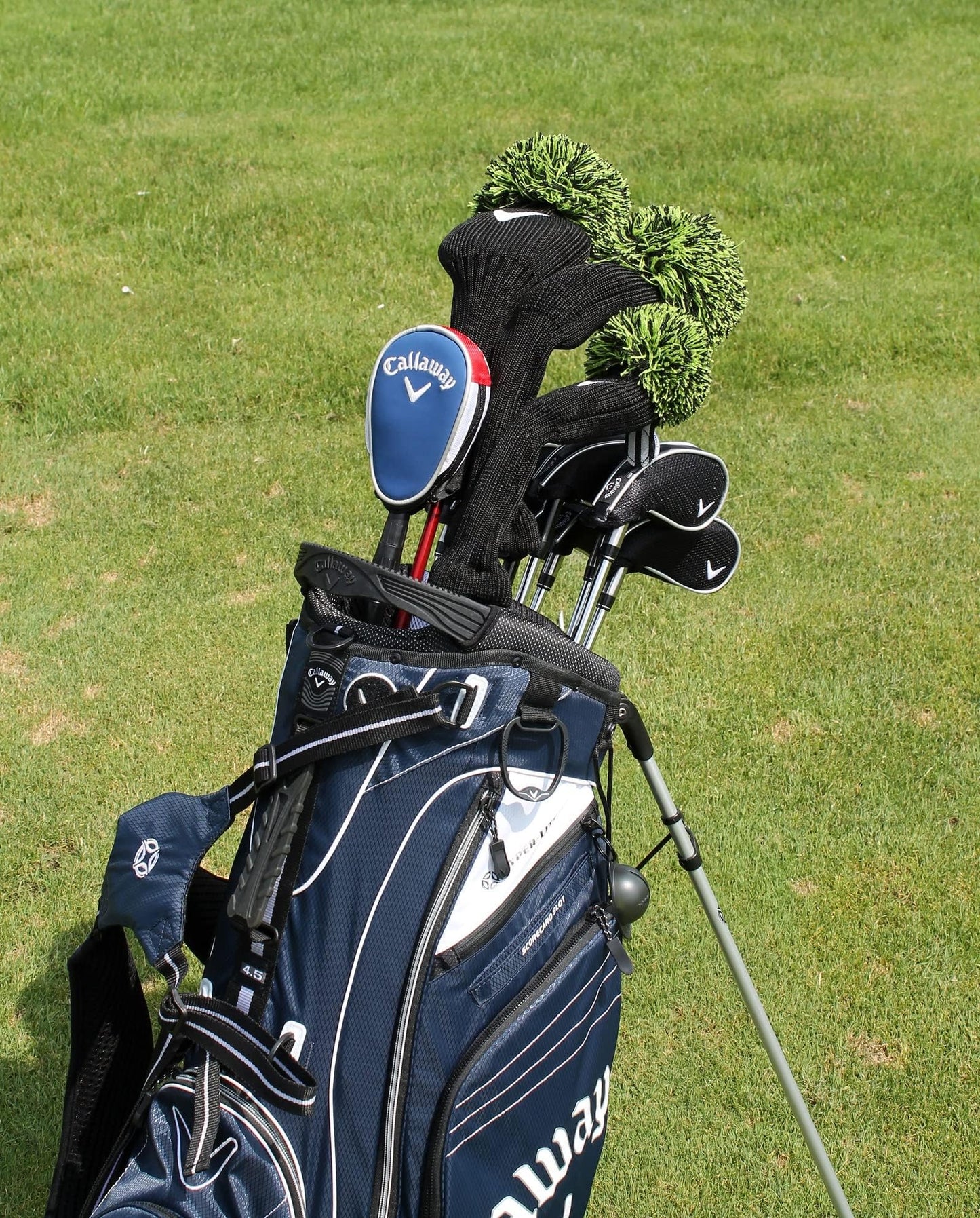 Callaway Golf Ball Retriever For Water, Telescopic With Dual-Zip Headcover - 6 Feet