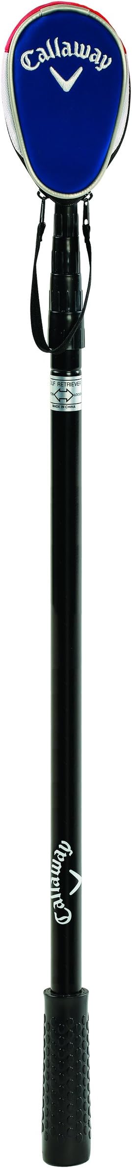 Callaway Golf Ball Retriever For Water, Telescopic With Dual-Zip Headcover - 15 Feet