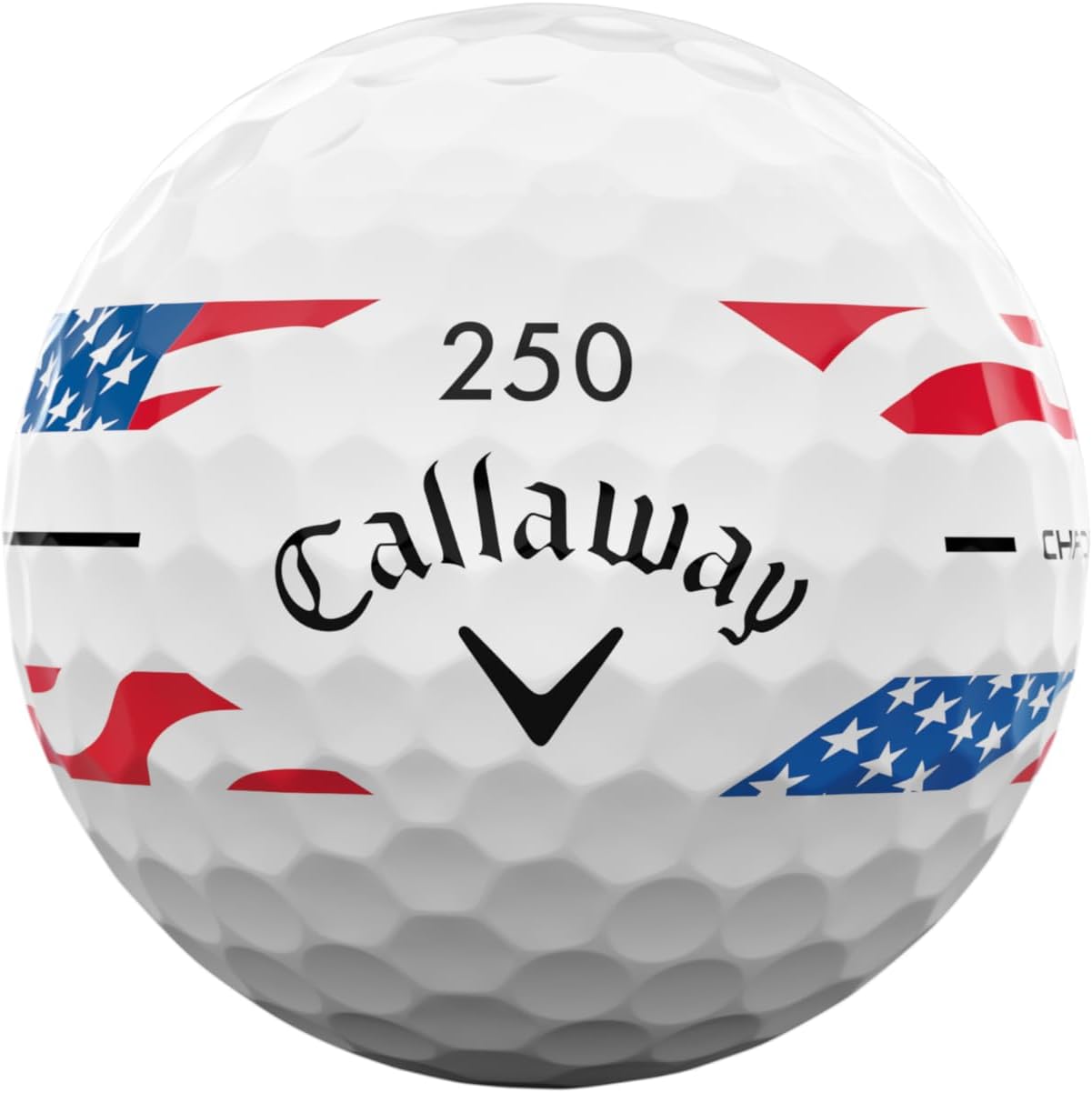 Callaway Golf Chrome Soft 2026 Golf Balls - Usa Stripe