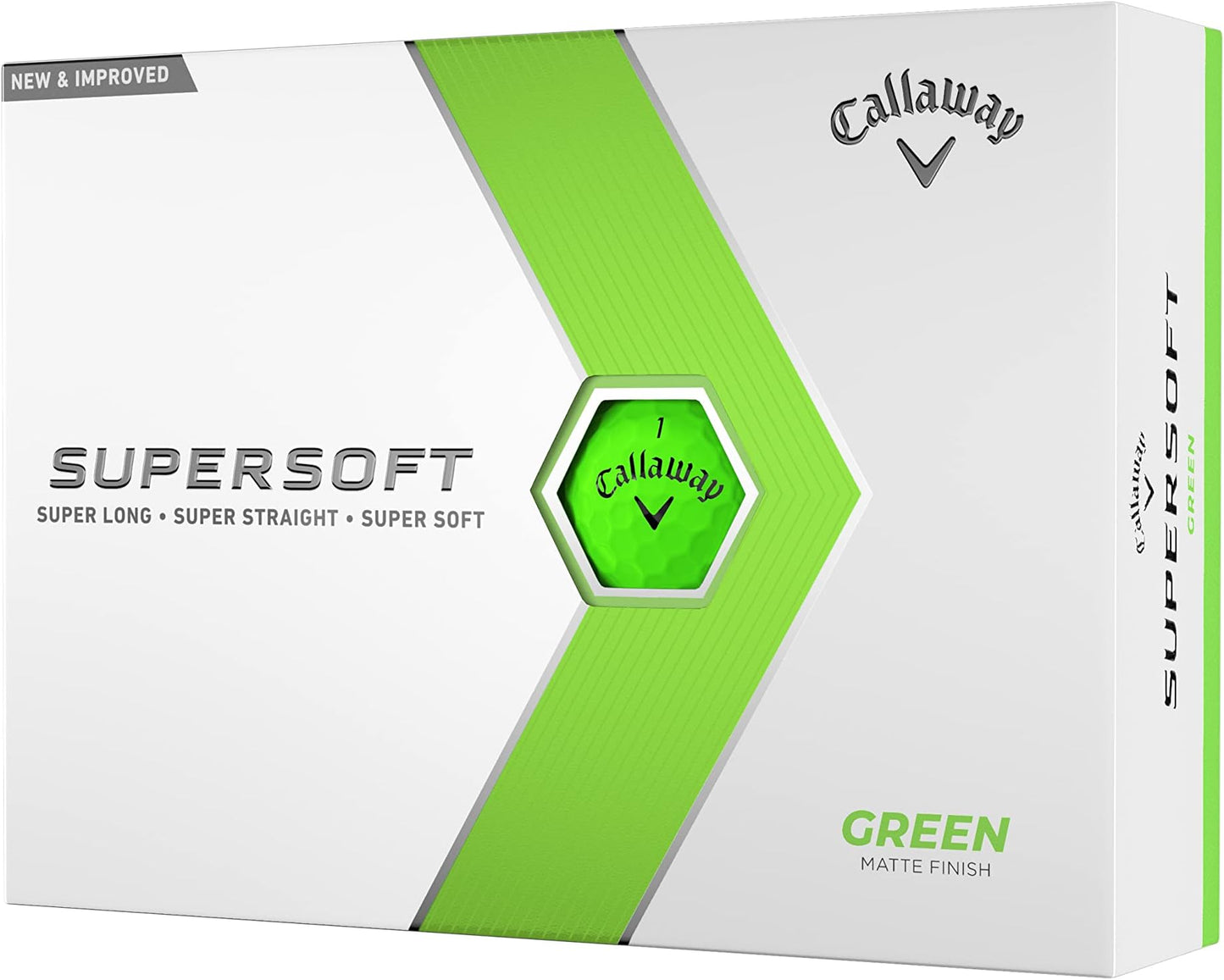 Callaway Golf Supersoft Golf Balls (2023) - Green