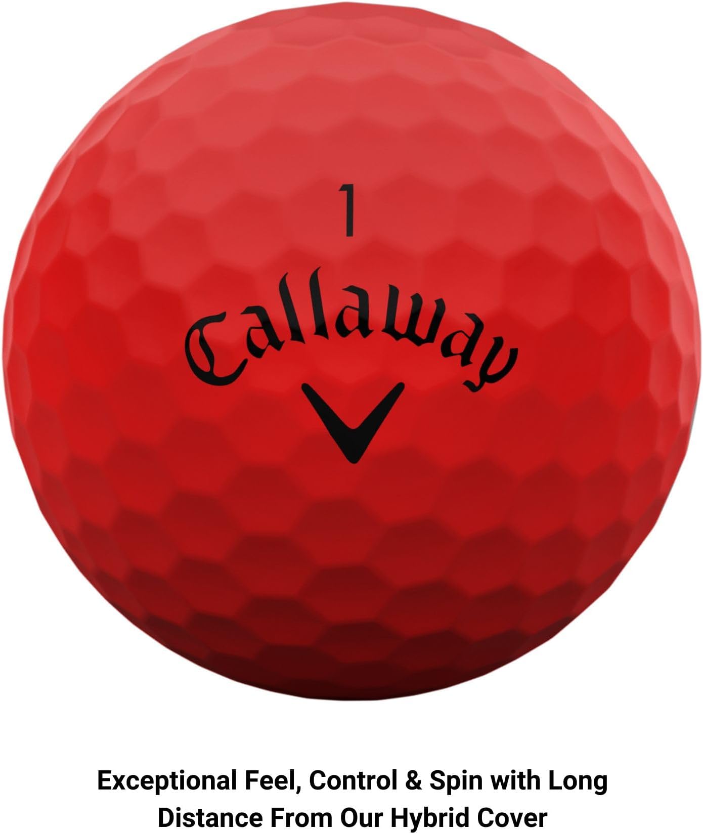 Callaway Golf Supersoft Golf Balls (2023) - Red