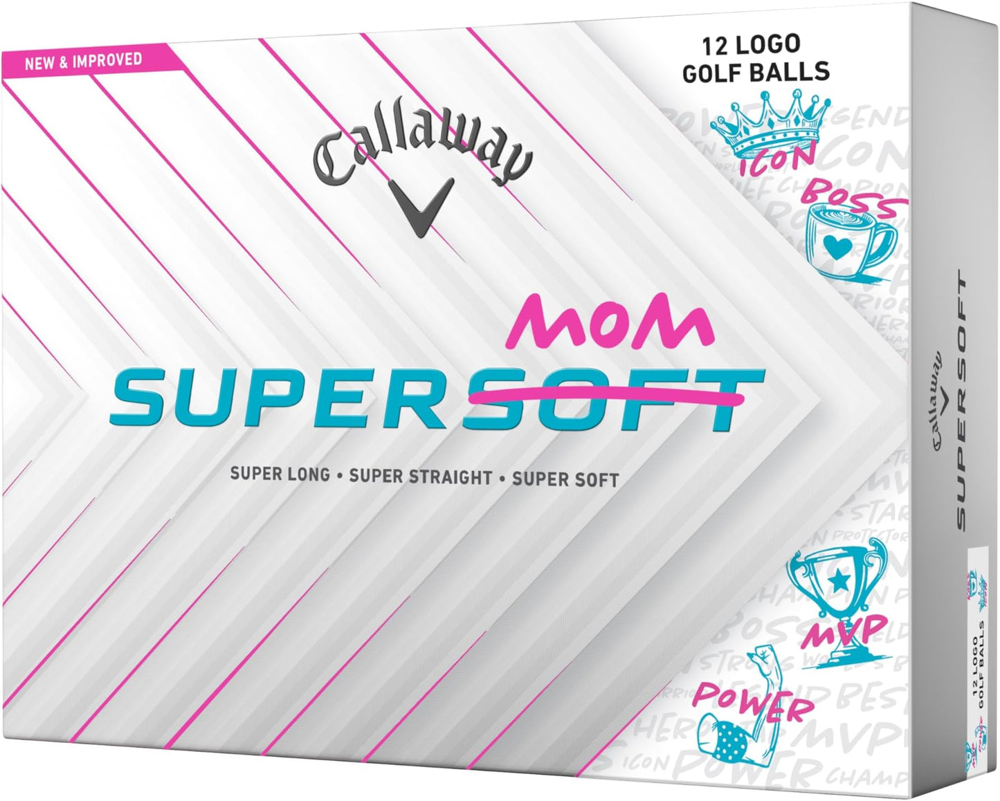 Callaway Golf Supersoft Golf Balls (2025) - For Mom