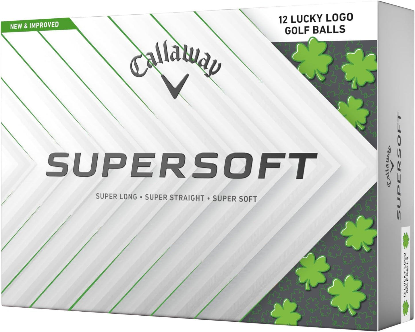 Callaway Golf Supersoft Golf Balls (2025) - Lucky (2026)