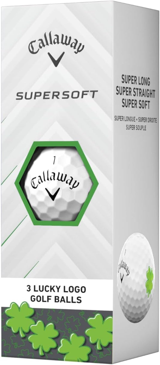 Callaway Golf Supersoft Golf Balls (2025) - Lucky (2026)
