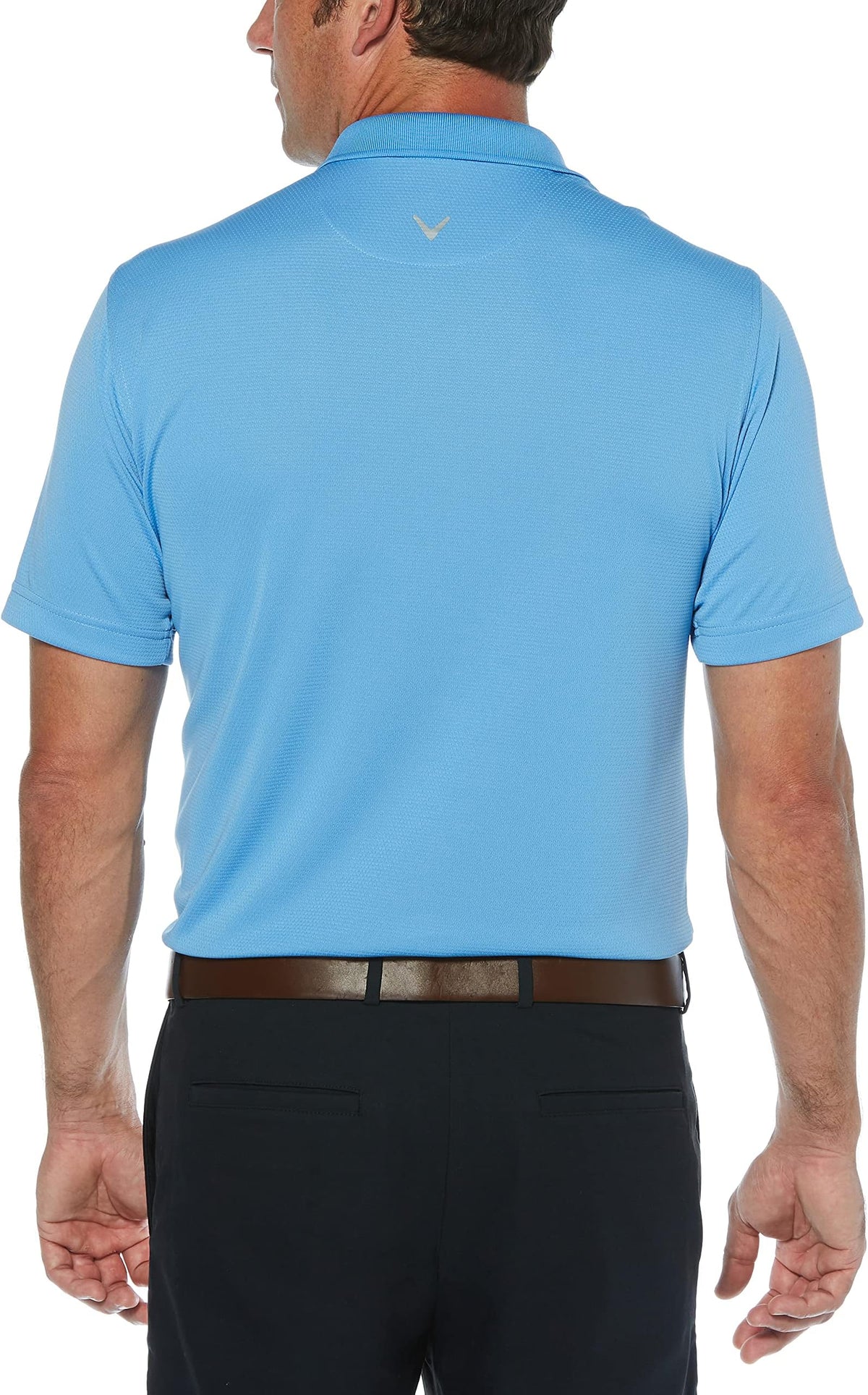 Callaway Men's Short Sleeve Core Performance Golf Polo Shirt With Sun Protection - Provence