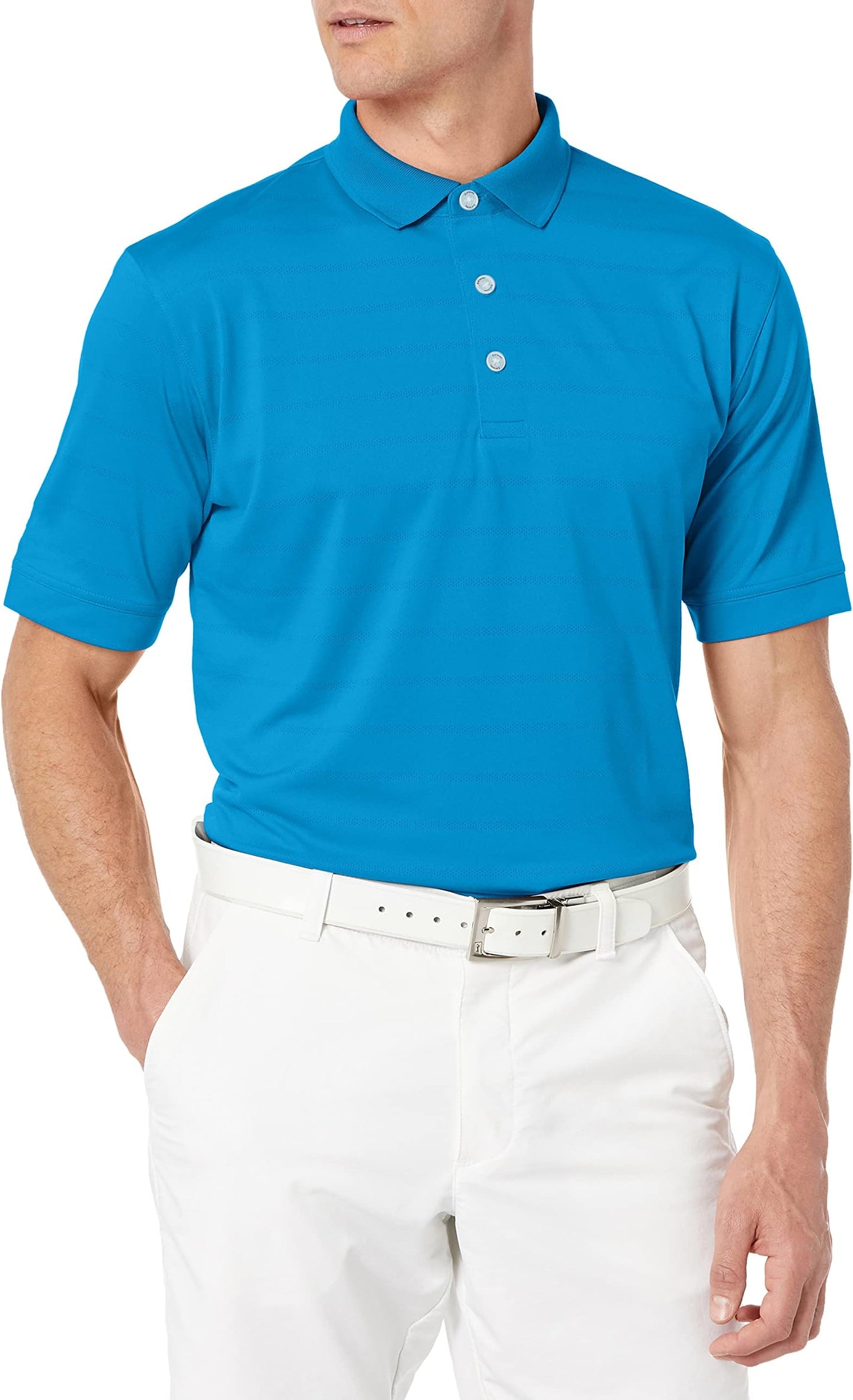 Callaway Men's Short Sleeve Opti-Dri Golf Polo Shirt - Medium Blue