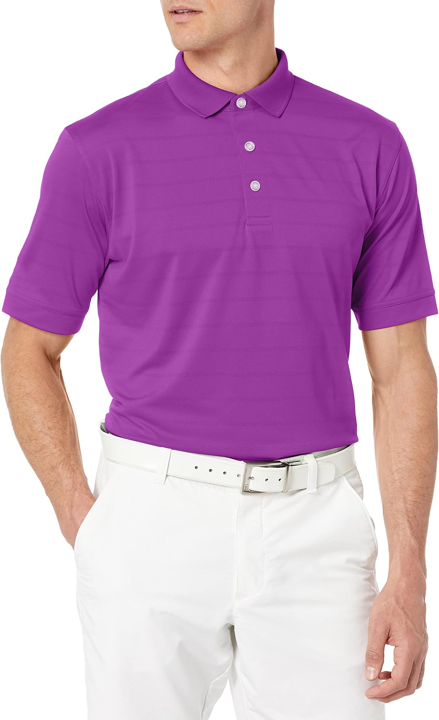 Callaway Men's Short Sleeve Opti-Dri Golf Polo Shirt - Purple Magic