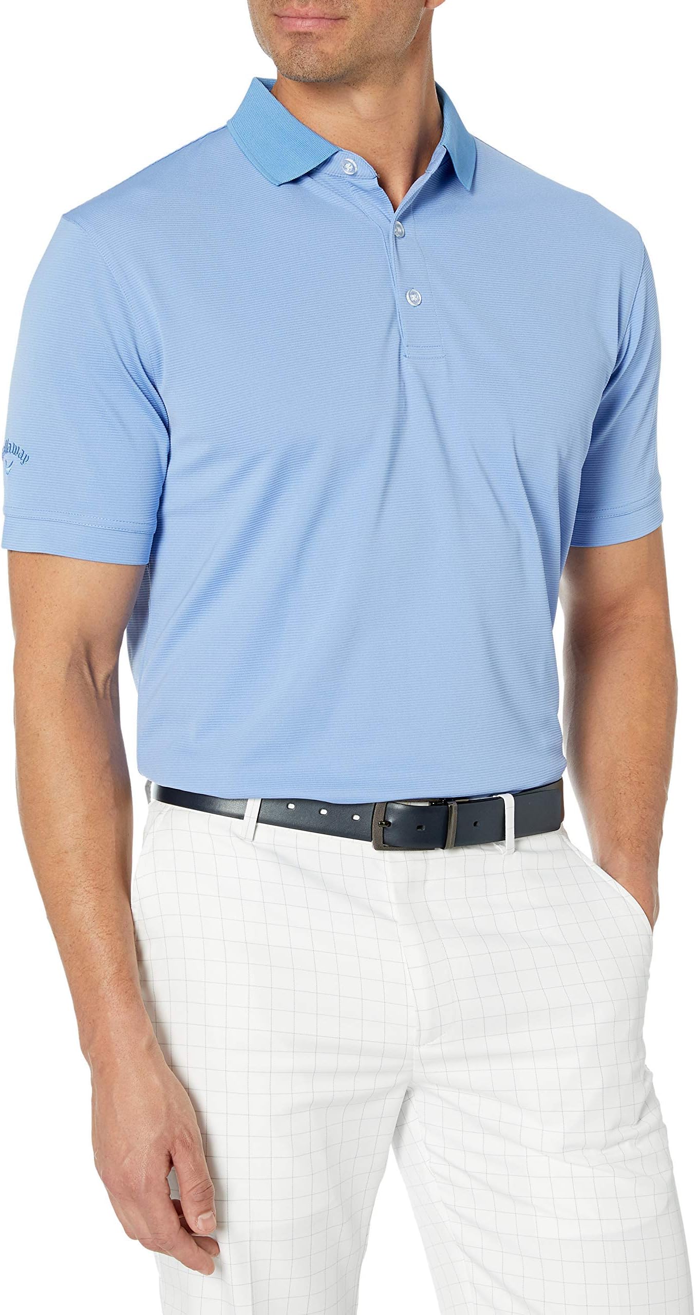 Callaway Men's Short Sleeve Ottoman Performance Golf Polo - Provence