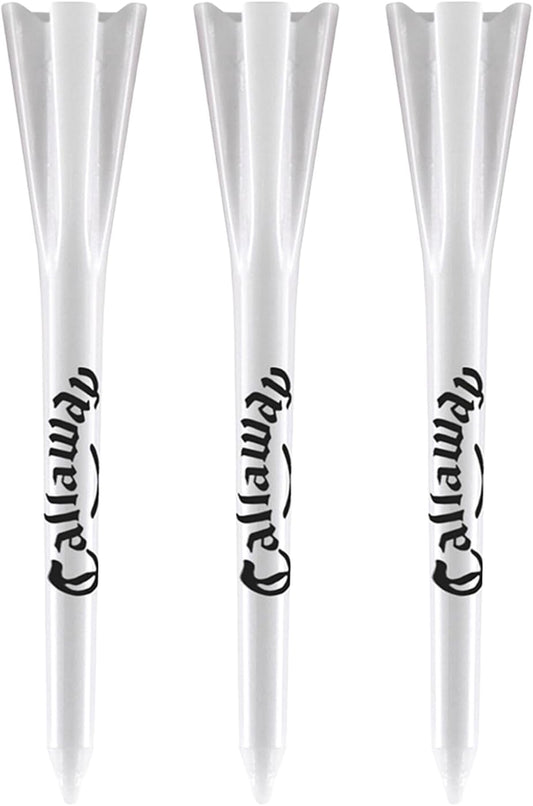 Callaway Performance Plastic Golf Tees (30 Pack) - 2.75 Inch - White
