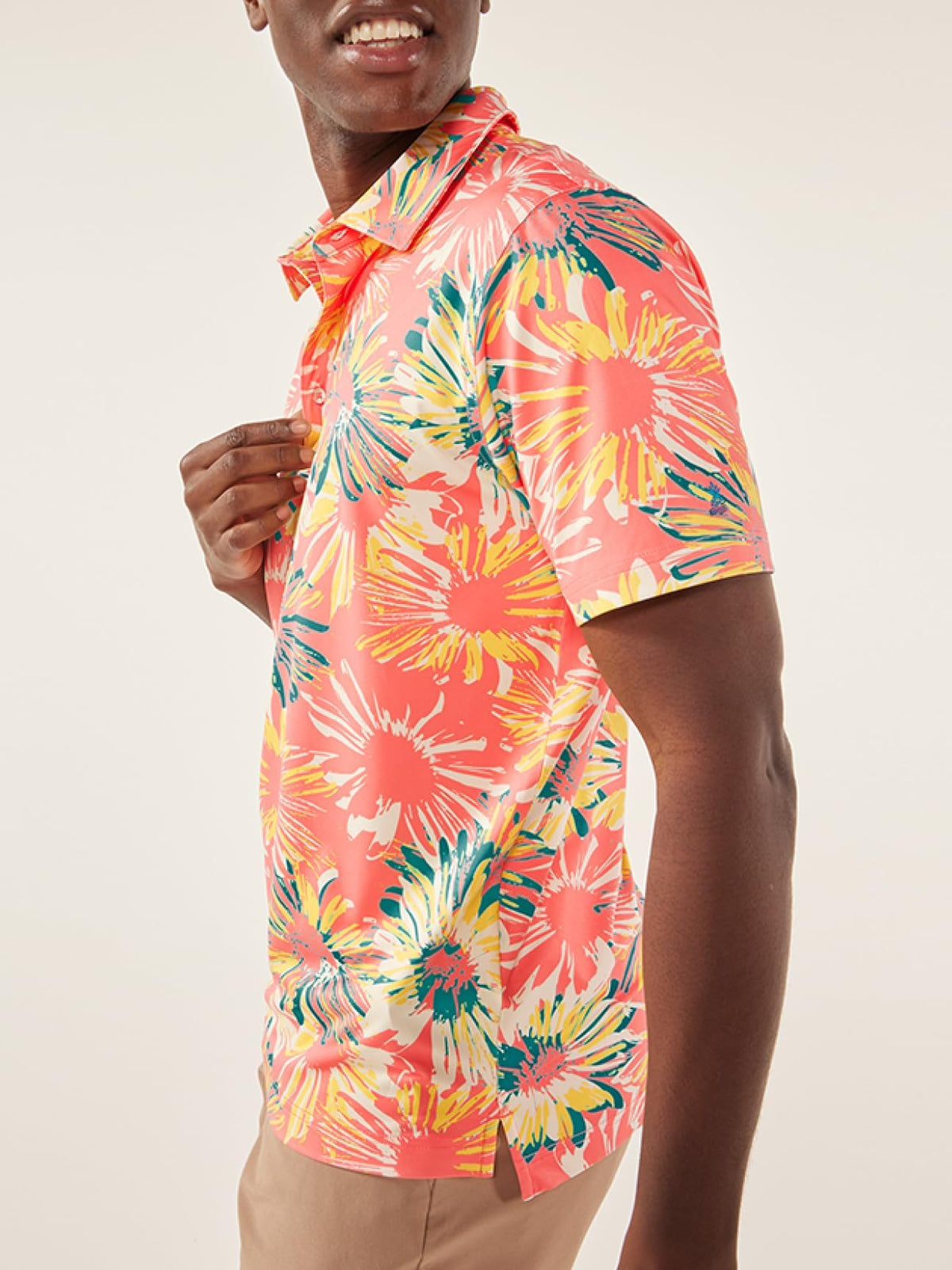 Chubbies Performance Mens Polo Stretchy, Breathable Golf Polo Mens Polo Shirts Short Sleeve - P.i.