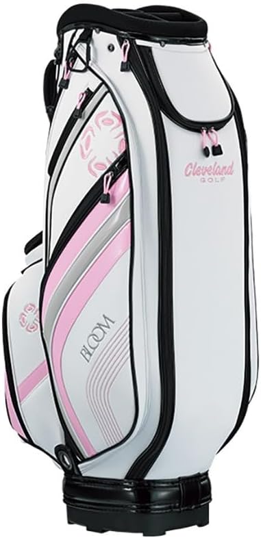 Cleveland Golf Women's Club Set Bloom Bloom Package Set 2022 Model (set Of 8), Carbon, Right, Flex: L - Caddy Bag Included