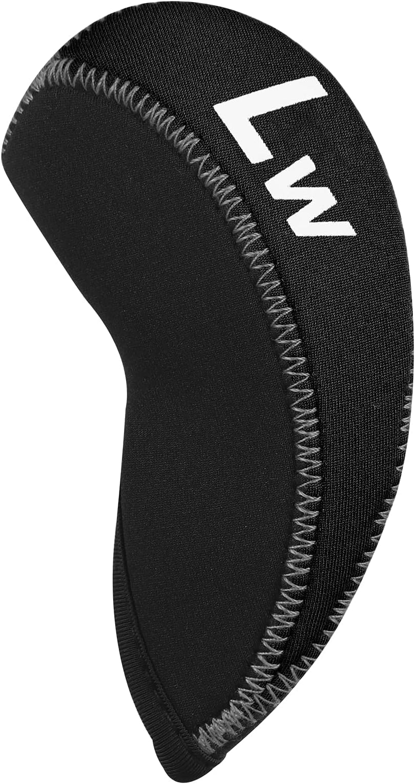 Craftsman Golf 11pcs/set Neoprene Iron Headcover Set With Large No. - Black