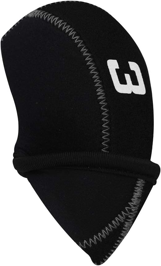 Craftsman Golf 11pcs/set Neoprene Iron Headcover Set With Large No. - Black