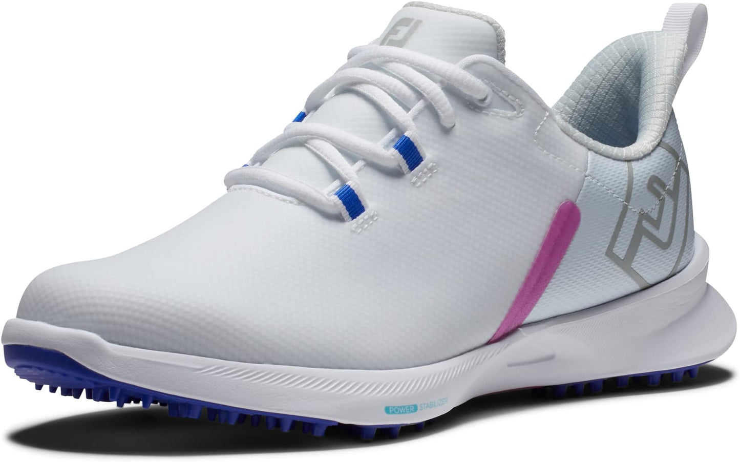 Footjoy Golf Previous Season Style Ladies Fj Fuel Sport Spikeless Shoes - White/white/pink