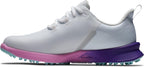 Footjoy Golf Previous Season Style Ladies Fj Fuel Sport Spikeless Shoes - White/pink/purple
